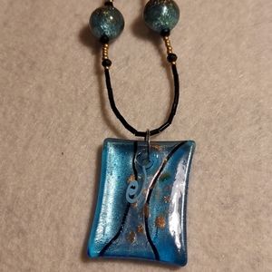 Artisan Lampwork Pendant Necklace